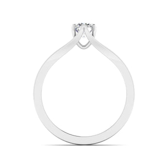 Ivana Jewels Ring Classic Diamond Solitaire Ring