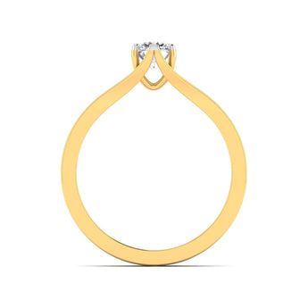 Ivana Jewels Ring Classic Diamond Solitaire Ring