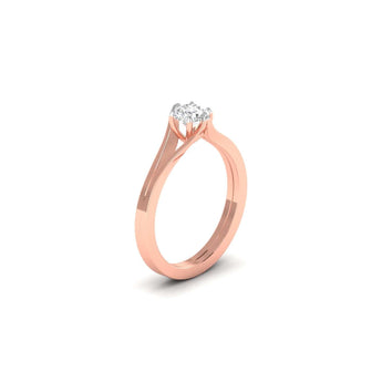 Ivana Jewels Ring Classic Diamond Solitaire Ring