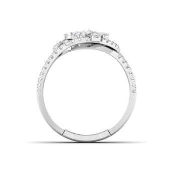 Ivana Jewels Ring Openwork Diamond Statement Ring