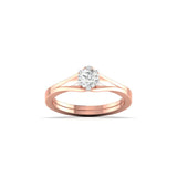Ivana Jewels Ring Rose Gold / 14KT Classic Diamond Solitaire Ring