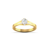 Ivana Jewels Ring Yellow Gold / 14KT Classic Diamond Solitaire Ring