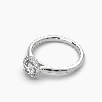 Ivana Jewels Rings 0.45 Pointer Round Solitaire Diamond Ring