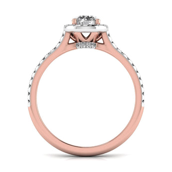 Ivana Jewels Rings 0.60 Carat Round Diamond Centre Solitaire Ring