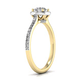 Ivana Jewels Rings 0.60 Carat Round Diamond Centre Solitaire Ring