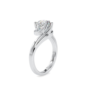 Ivana Jewels Rings 1.2 Carat Round Diamond 6-prong Setting Casual Ring