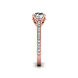 Ivana Jewels Rings 1.50 Carat Solitaire Round Diamond Elegant Orla Engagement Ring