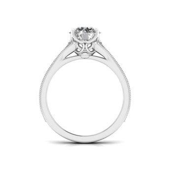 Ivana Jewels Rings 1.50 Carat Solitaire Round Diamond Elegant Orla Engagement Ring