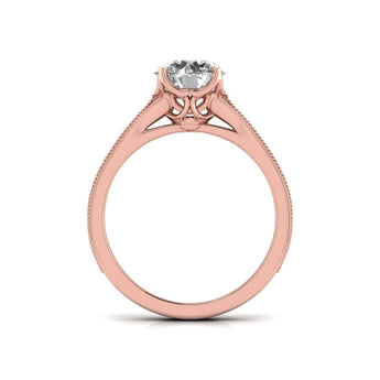 Ivana Jewels Rings 1.50 Carat Solitaire Round Diamond Elegant Orla Engagement Ring