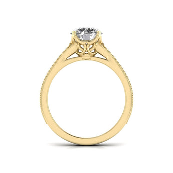 Ivana Jewels Rings 1.50 Carat Solitaire Round Diamond Elegant Orla Engagement Ring