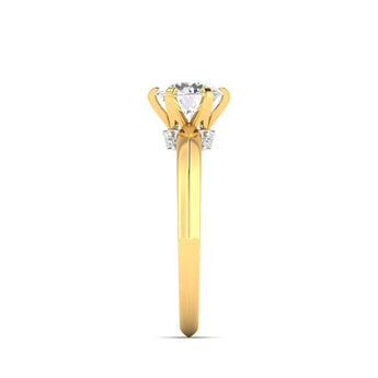 Ivana Jewels Rings 1 Carat Diamond Solitaire Ring