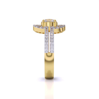 Ivana Jewels Rings 1 Carat Solitaire Fashion Ring