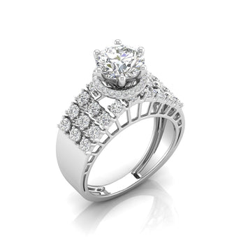 Ivana Jewels Rings 2.16 Carat Solitaire Enchanting Ring