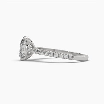 Ivana Jewels Rings 2 Carat Oval Diamond Solitaire Ring