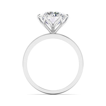 Ivana Jewels Rings 2 Carat Solitaire Diamond Engagement Ring