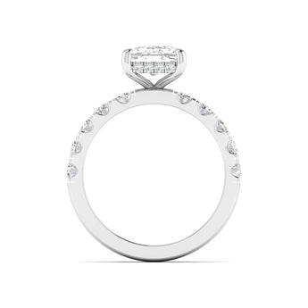 Ivana Jewels Rings 2 Ct Radiant Cut Solitaire Diamonds