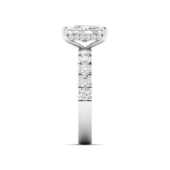 Ivana Jewels Rings 2 Ct Radiant Cut Solitaire Diamonds