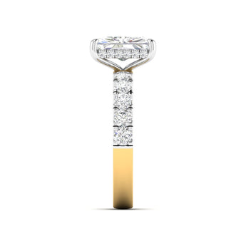 Ivana Jewels Rings 2 Ct Radiant Cut Solitaire Diamonds