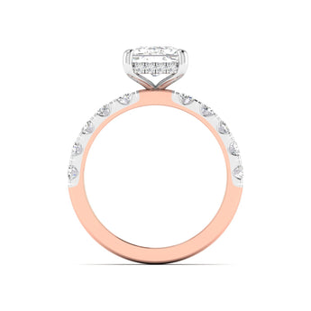 Ivana Jewels Rings 2 Ct Radiant Cut Solitaire Diamonds