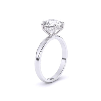 Ivana Jewels Rings 3 Carat Radiance Crown Solitaire Ring