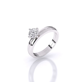 Ivana Jewels Rings 40 Pointers Classic Solitaire Ring