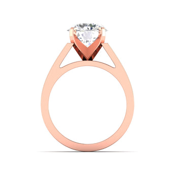 Ivana Jewels Rings 5 Carat Diamond Solitaire Ring