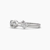 Ivana Jewels Rings 5 Round Cut Diamond Adjustable Ring