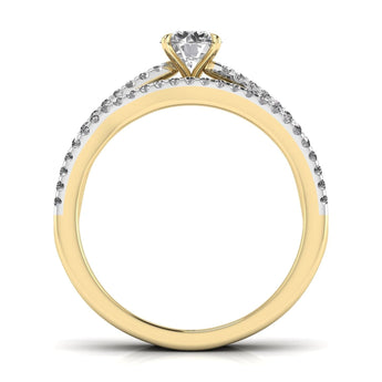Ivana Jewels Rings 60 Pointer Harmonic Union Solitaire Ring