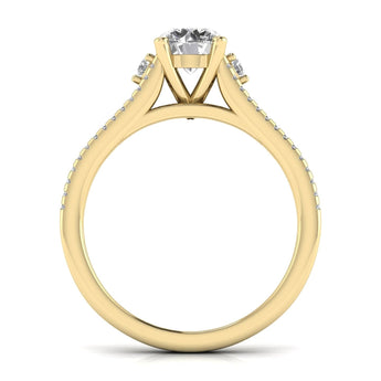 Ivana Jewels Rings 70 Pointer Solitaire Round Cut Ring