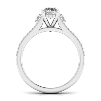 Ivana Jewels Rings 70 Pointer Solitaire Round Cut Ring