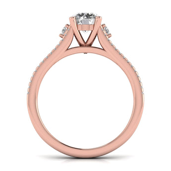 Ivana Jewels Rings 70 Pointer Solitaire Round Cut Ring