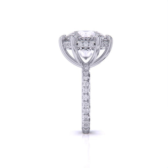 Ivana Jewels Rings Accented Engagement Ring