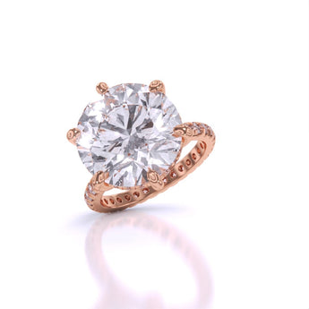 Ivana Jewels Rings Accented Engagement Ring