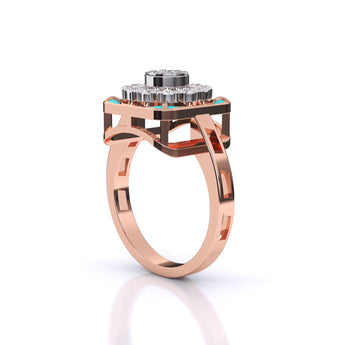 Ivana Jewels Rings Azure Embrace Ring