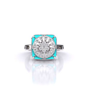 Ivana Jewels Rings Azure Embrace Ring