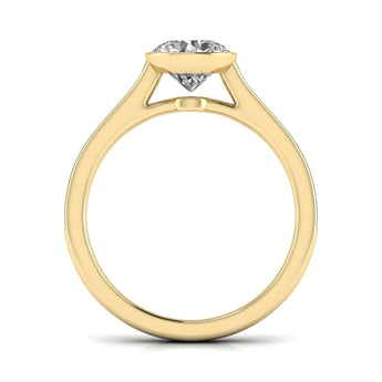 Ivana Jewels Rings Bezel & Cluster Setting Diamond Ring