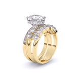 Ivana Jewels Rings Centre Solitaire & Fancy Diamonds Ladies Ring