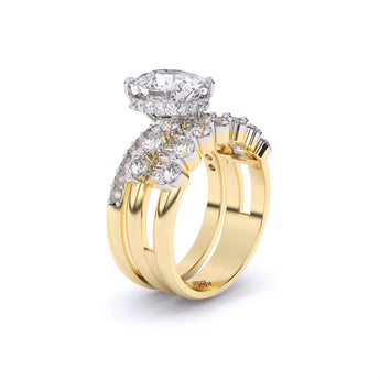 Ivana Jewels Rings Centre Solitaire & Fancy Diamonds Ladies Ring