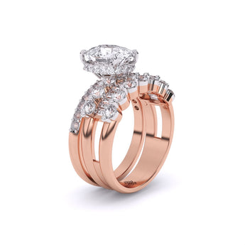 Ivana Jewels Rings Centre Solitaire & Fancy Diamonds Ladies Ring