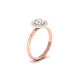 Ivana Jewels Rings Charming  Halo Diamond Ring for Womenâ€™s Glamour