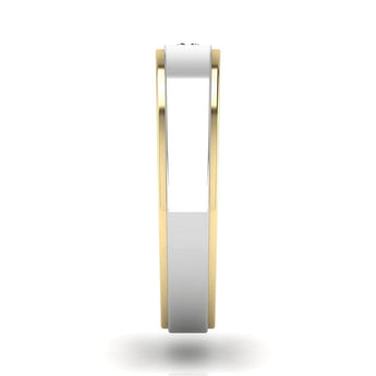 Ivana Jewels Rings Classic Charm Duo-Tone Ring