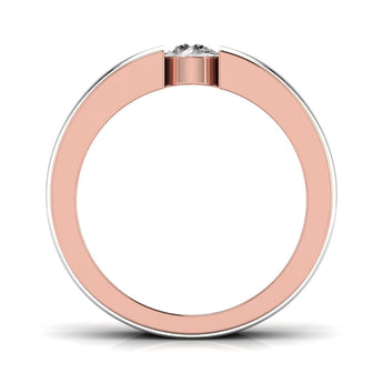 Ivana Jewels Rings Classic Charm Duo-Tone Ring