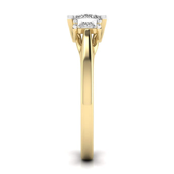Ivana Jewels Rings Classic Crescent Diamond Ring