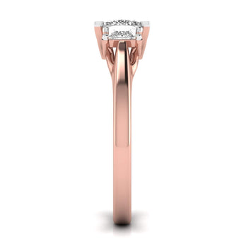 Ivana Jewels Rings Classic Crescent Diamond Ring