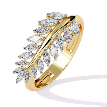 Ivana Jewels Rings Cluster Marquise Diamond Ring