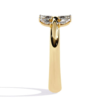Ivana Jewels Rings Cluster Marquise Diamond Ring