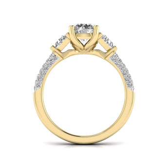 Ivana Jewels Rings Cristina Quad Solitaire Ring