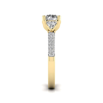 Ivana Jewels Rings Cristina Quad Solitaire Ring