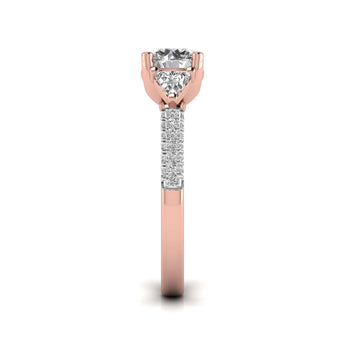 Ivana Jewels Rings Cristina Quad Solitaire Ring