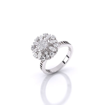 Ivana Jewels Rings Daily Radiance Floral Ring